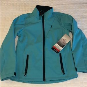 NWT Pulse water proof soft shell jacket- girls
